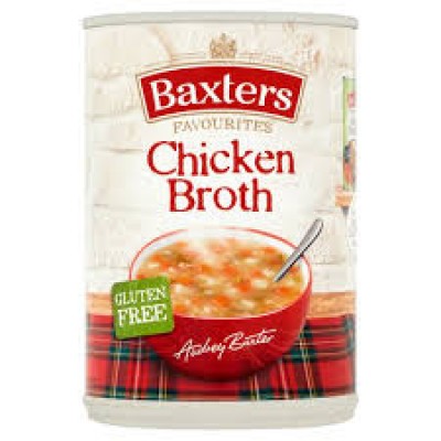 Baxters Favourites Chicken Broth 400g x 12