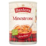 Baxters Favourites Minestrone Soup 400g x12