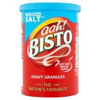 Bisto Reduced Salt Gravy Granules 170G x12