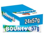 Bounty Milk Chocolate 2 x 28.5g x24