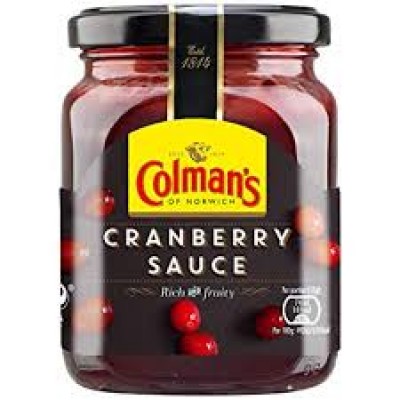 Colman’s cranberry sauce 165g x 8