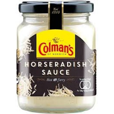 Colman’s horseradish sauce 136g x 8