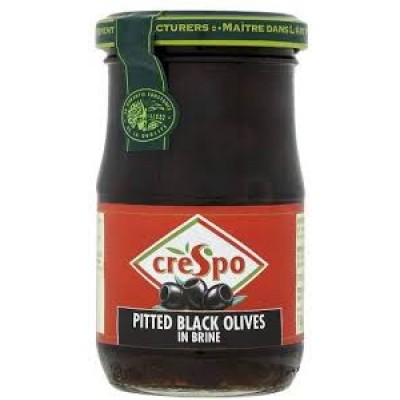 Crespo Black Olives Greek Style 198g x6
