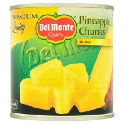 Del Monte Pineapple Chunks In Juice 435G x6