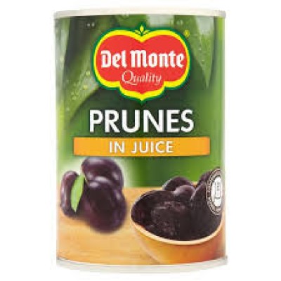 Del Monte Prunes in Juice 410g x6
