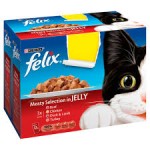 Felix Cat Food Meaty Mix In Jelly 12 x 100g  