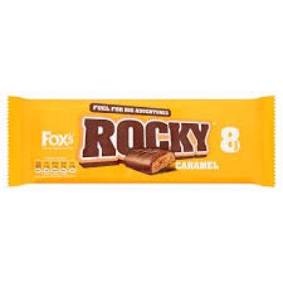 Fox’s 8 rocky caramel bars 159g