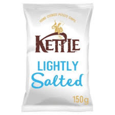 Kettle Chips Lightly Salted 150g x12