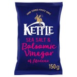 Kettle chips Sea Salt & Balsamic Vinegar of Modena 150g
