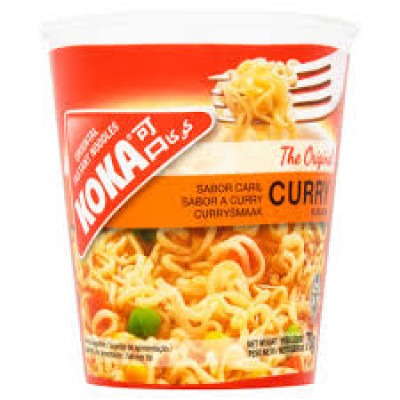 Koka Oriental Instant Noodles The Original Curry Flavour 70g x12
