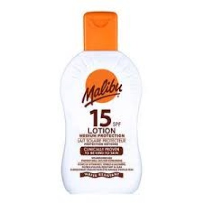 Malibu SPF15 Lotion 200ml x6