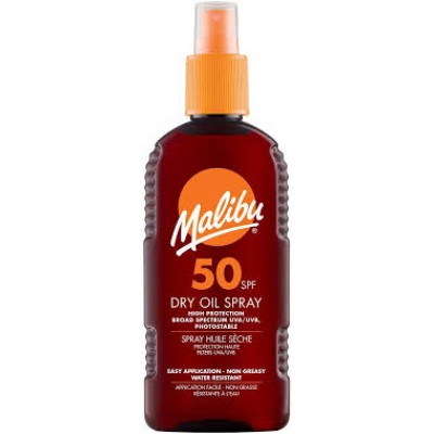 Malibu SPF50 Dry Oil Spray 200ml