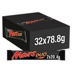 Mars Duo Chocolate Bar 2 x 39.4g x32