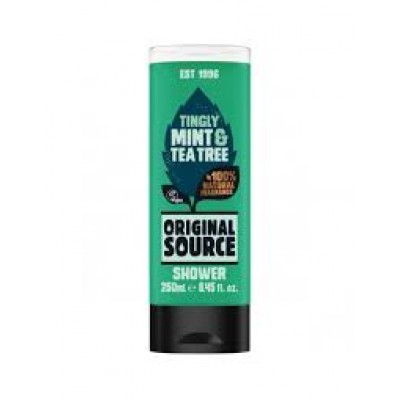 Original source shower gel mint & tea tree 250ml x6
