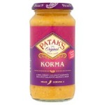 Pataks Mild Korma Sauce 450G 