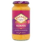 Pataks Mild Korma Sauce 450G 