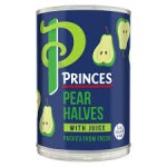 Princes Pear Halves with Juice 410g