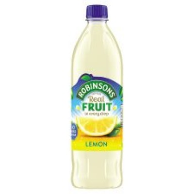 Robinsons Lemon Squash No Added Sugar 900ml x12