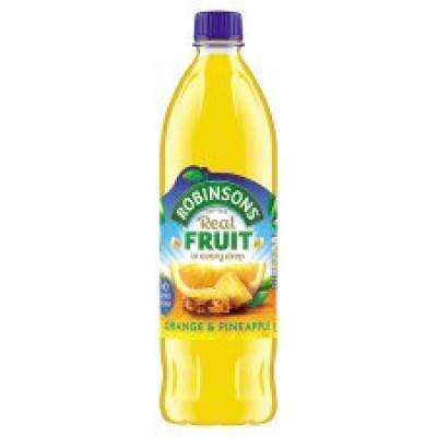 Robinsons Orange And Pineapple No Added Sugar 1L x6