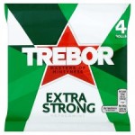 Trebor Extra Strong Peppermint 4 Pack 166G x40