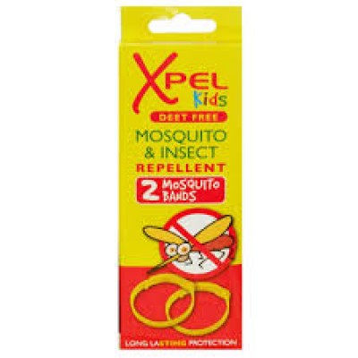 Xpel Kids Mosquito Bands Twin Pk