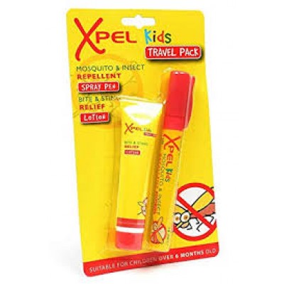 Xpel Kids Spray & Lotion Twin Set x24