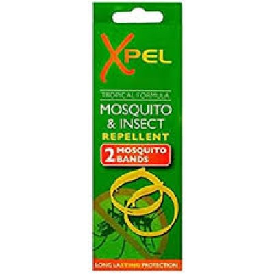 Xpel Adult Mosquito Bands Twin Pk