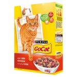 Go Cat Chicken Beef And Liver 340G